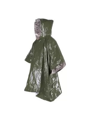 Egy poncsó PENTAGON ZERO HOUR EMERGENCY PONCHO D20103 OLÍVA ZÖLD