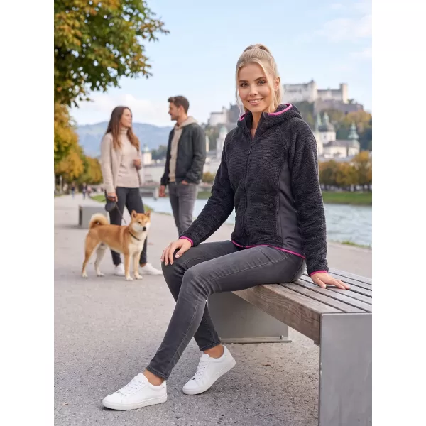  Női pulóver ALTISPORT ACERA FEKETE 