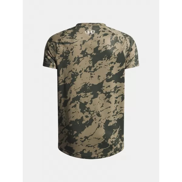  Fiú póló UNDER ARMOUR UA TECH 2.0 SS 1363284-392 ZÖLD 
