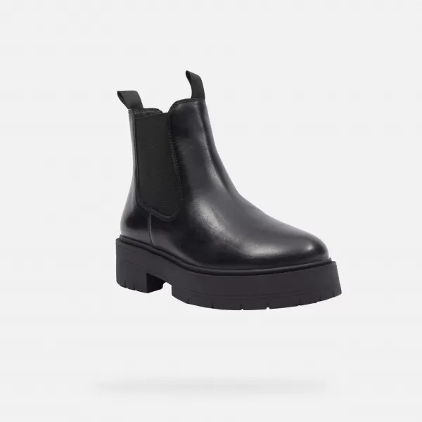  Női cipők GEOX SPHERICA EC7 G009692 FEKETE 