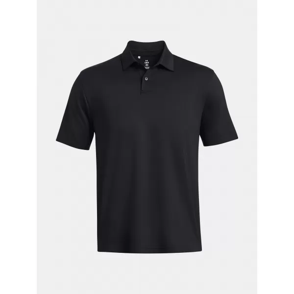  Férfi póló UNDER ARMOUR UA T2G POLO LB 1383255-001 FEKETE 
