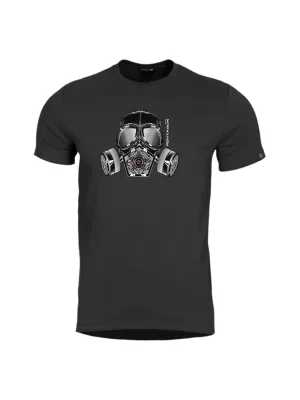 póló PENTAGON AGERON GAS MASK K09012 FEKETE