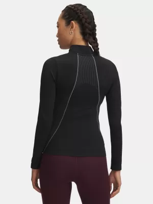 Női póló UNDER ARMOUR UA VANISH SEAMLESS 1/4 ZIP 6000644-003 FEKETE