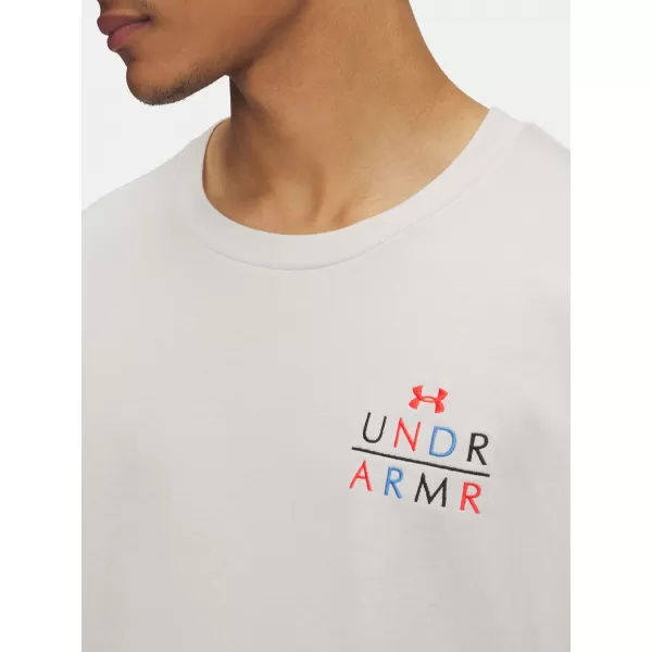  Férfi póló UNDER ARMOUR UA HWT MODERN SPORT OS LS 6004885-110 FEHÉR 
