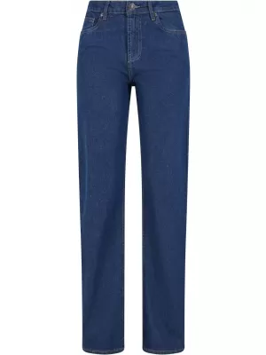 Hölgyek URBAN CLASSICS TB7193 A KÖZEPES MÉLYKÉK MOSOTT