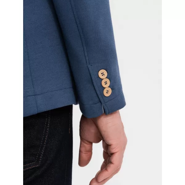 Kabát OMBRE OM-BLZB-0101 SÖTÉTKÉK 