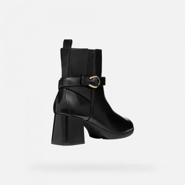  Női bokacsizma GEOX WALK PLEASURE 55 G004564 FEKETE 