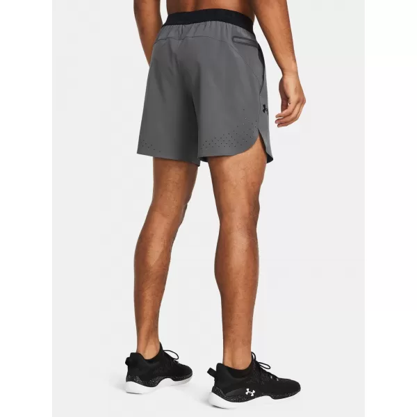  Férfi rövidnadrág UNDER ARMOUR UA PEAK WOVEN SHORTS 1376782-025 SZÜRKE 