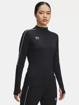 Női pulóver UNDER ARMOUR UA W CHALLENGER MIDLAYER 6004072-001 FEKETE