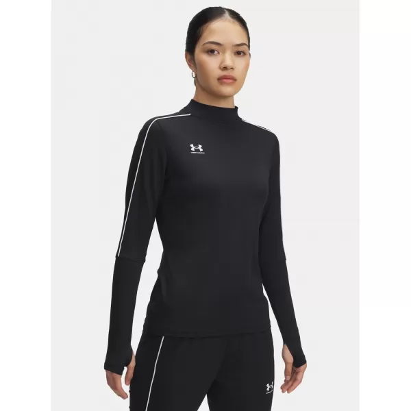  Női pulóver UNDER ARMOUR UA W CHALLENGER MIDLAYER 6004072-001 FEKETE 