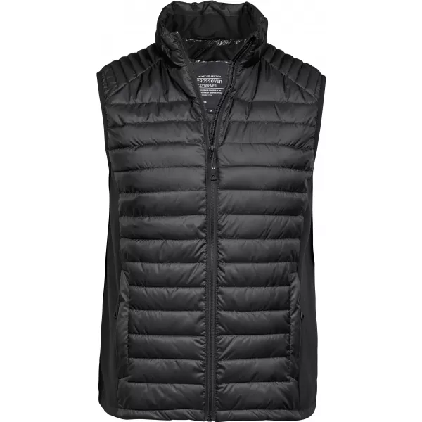  Férfi mellény TEE JAYS | TJ 9624 FEKETE/FEKETE/FEKETE 
