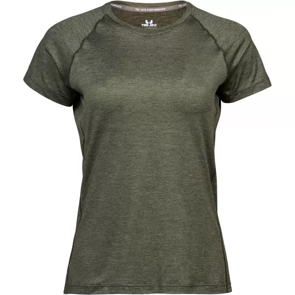  Női póló TEE JAYS | TJ 7021 OLÍVA MELANZS 