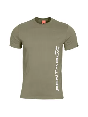 póló PENTAGON VERTICAL K09012 OLÍVA ZÖLD