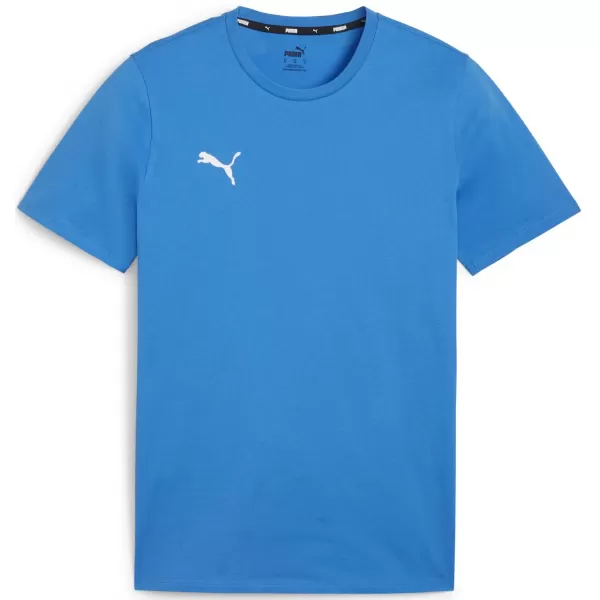  Ing PUMA TEAMGOAL CASUALS TEE 658615_02 IGNITE BLUE/ MEGGYÚJTVA KÉK/PUMA FEHÉR 