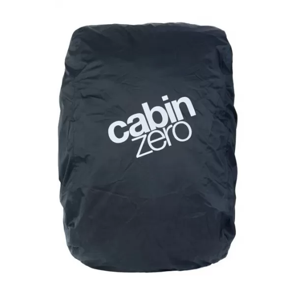  Hátizsák esőkabát CABINZERO ADVENTURE RAINCOVER TELJESEN FEKETE 