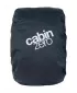 Hátizsák esőkabát CABINZERO ADVENTURE RAINCOVER TELJESEN FEKETE