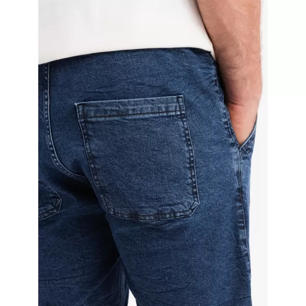  Rövidnadrág OMBRE OM-SRDS-0161 SÖTÉTKÉK 