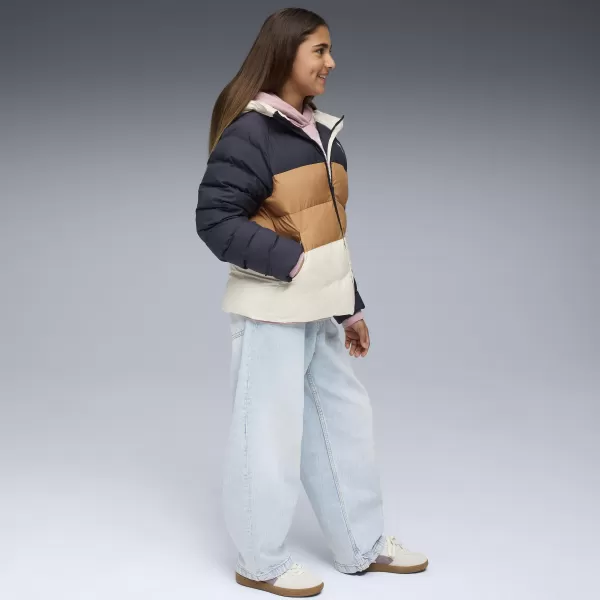  Gyermek dzseki PUMA SYNTHETIC HOODED PUFFER JACKET 68840416 ÚJ HADITENGERÉSZET 