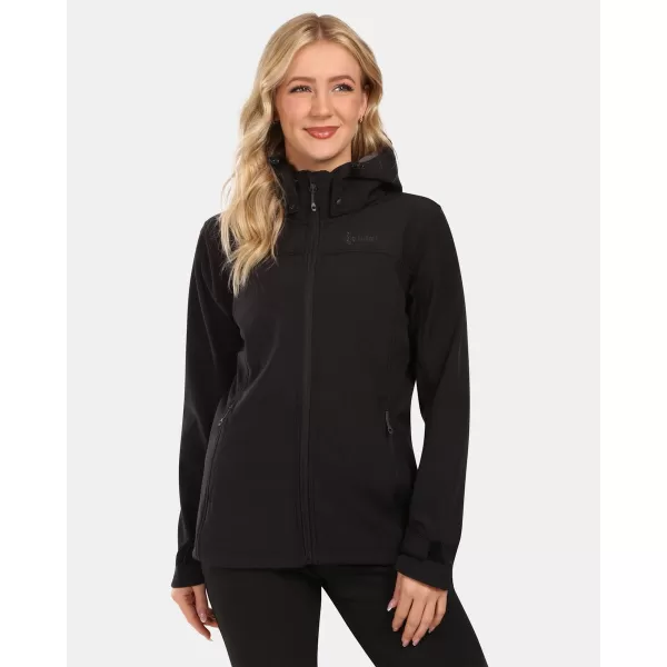  Női softshell kabát KILPI RAVIA-W ZL0125KI FEKETE 