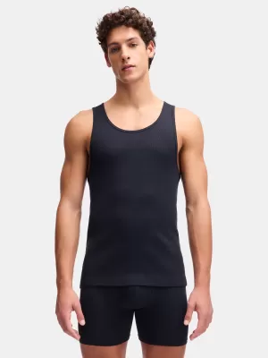Férfi felső UNDER ARMOUR M UA PERF COTTON TANK-2PK 6007622-001 FEKETE