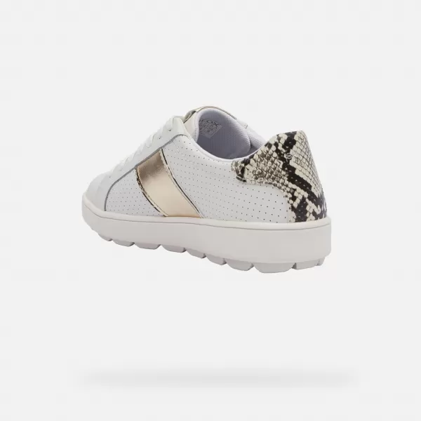  Női tornacipő GEOX SPHERICA ECUB-1 G000836 FEHÉR 