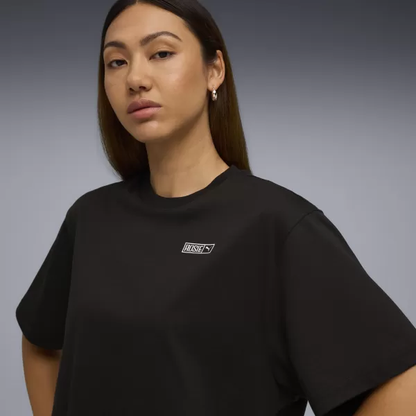  Ing PUMA X ROSÉ TEE 63380601 PUMA FEKETE 