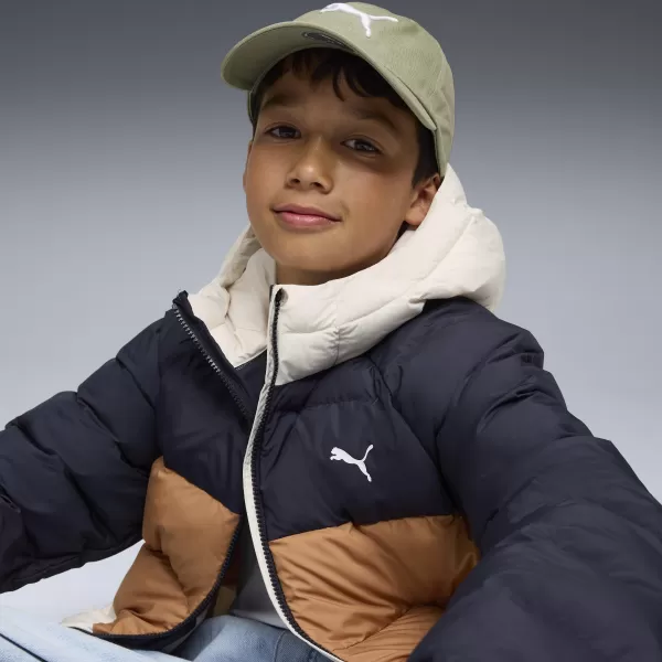  Gyermek dzseki PUMA SYNTHETIC HOODED PUFFER JACKET 68840416 ÚJ HADITENGERÉSZET 