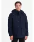 Férfi téli kabát OMBRE OM-JAHP-0306 SÖTÉTKÉK
