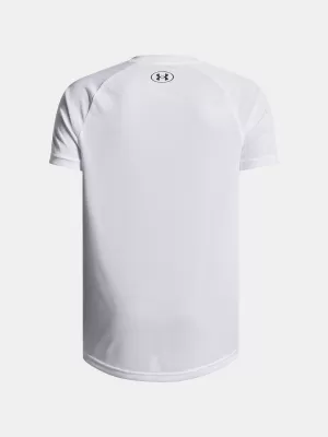 Fiú póló UNDER ARMOUR UA TECH 2.0 SS 1363284-100 FEHÉR
