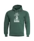 Pulóver PENTAGON PHAETON HOOD SWEATER K09021-SS83 TAVASZI ZÖLD