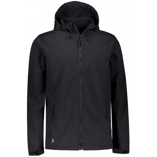  Férfi softshell dzseki ALTISPORT NEWET FEKETE 