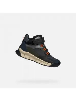 Fiú bokacsizma GEOX FLEXYPER PRO BOY B J56NBA0ME22C0033 SÖTÉTKÉK