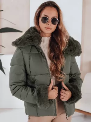 Női kabát DSTREET TY5068 ZÖLD