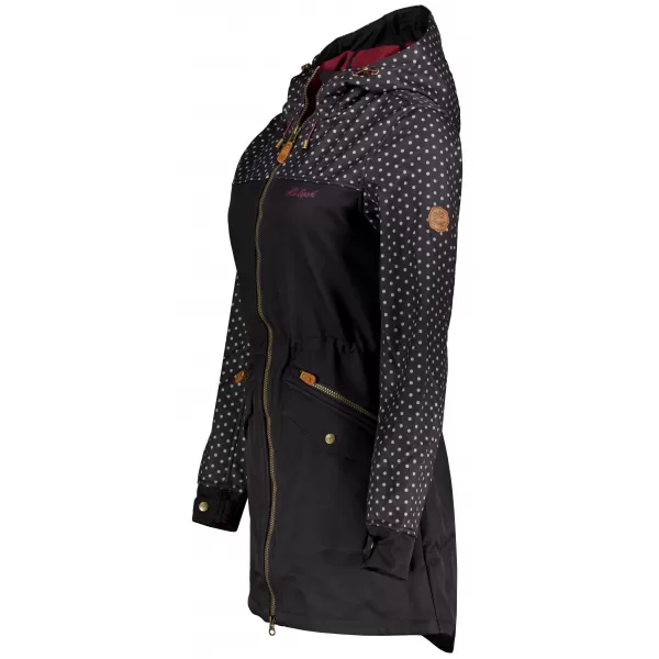  Női softshell dzseki ALTISPORT GEMEE FEKETE 