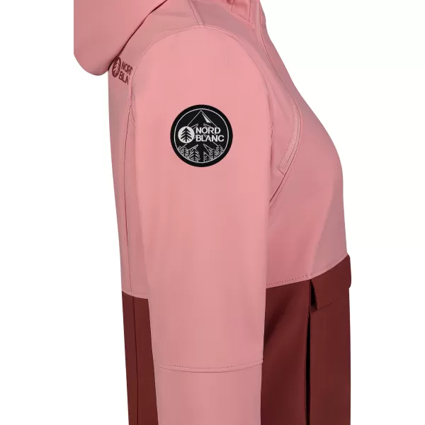  Női softshell anorák NORDBLANC NBWSL8275 VILÁGOS RÓZSASZÍN 