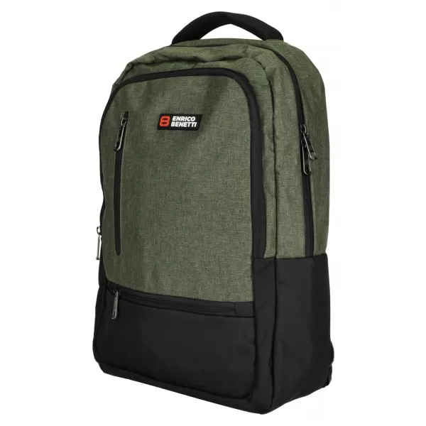  Hátizsák ENRICO BENETTI HAMBURG 15 NOTEBOOK BACKPACK OLAJBOGYÓ 