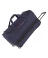 Táska TRAVELITE BASICS WHEELED DUFFLE L SÖTÉTKÉK/NARANCS