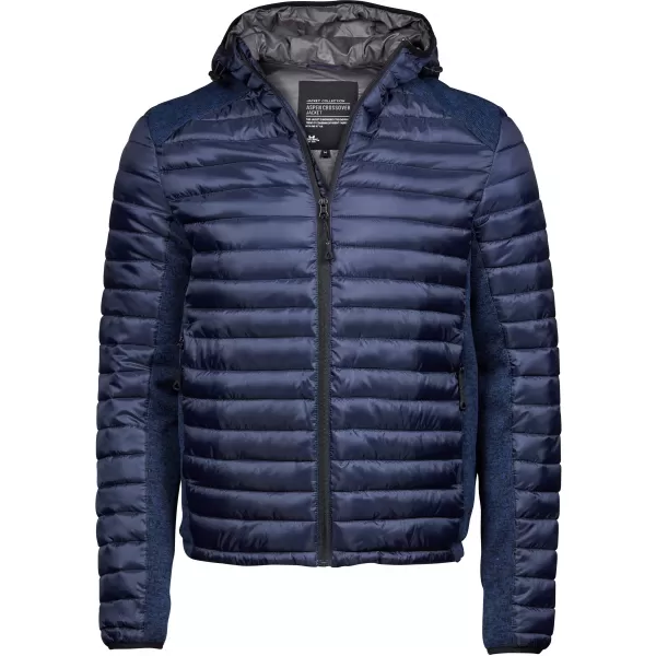  Férfi dzseki TEE JAYS | TJ 9610 HADITENGERÉSZET/TENGERÉSZET MELANGE 
