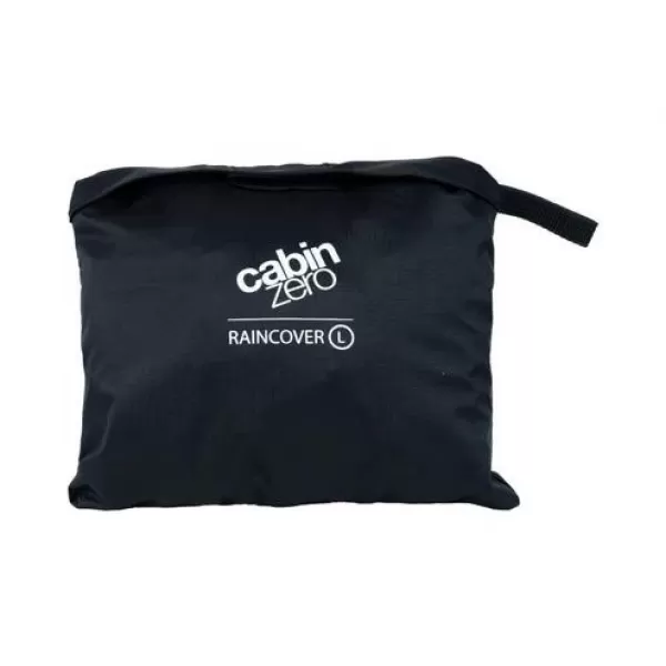  Hátizsák esőkabát CABINZERO ADVENTURE RAINCOVER TELJESEN FEKETE 