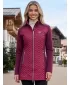 Női kabát ALTISPORT GALA BURGUNDIA