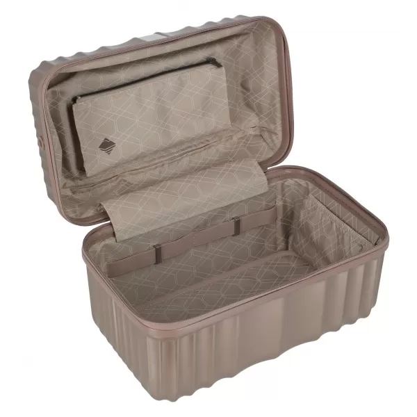  Bőrönd TRAVELITE PAROS BEAUTY CASE CAPPUCCINO 