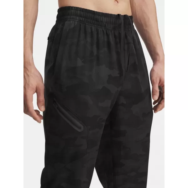  Férfi melegítőnadrág UNDER ARMOUR UA UNSTOPPABLE WOVEN JOGGER 1388823-005 FEKETE 