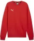 Férfi pulóver PUMA TEAMGOAL CASUALS CREW NECK S 658592_01 PUMA PIROS/PUMA FEHÉR