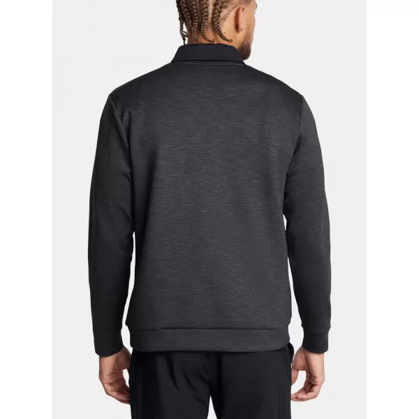  Férfi pulóver UNDER ARMOUR UA DRIVE MIDLAYER CREW 1387122-001 FEKETE 