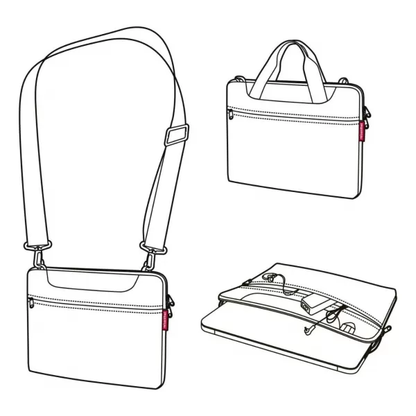  Táska REISENTHEL NETBOOKBAG FEKETE 
