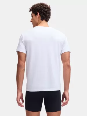Férfi póló UNDER ARMOUR M UA PERF COTTON CREW NECK-2PK 6007621-100 FEHÉR
