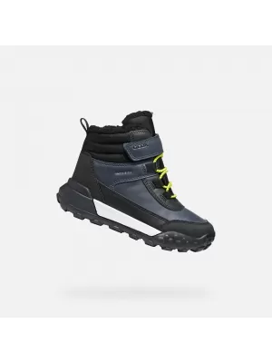 Fiú bokacsizma GEOX TREKKYUP ABX J46MBE0MEMSC0749 SÖTÉTKÉK