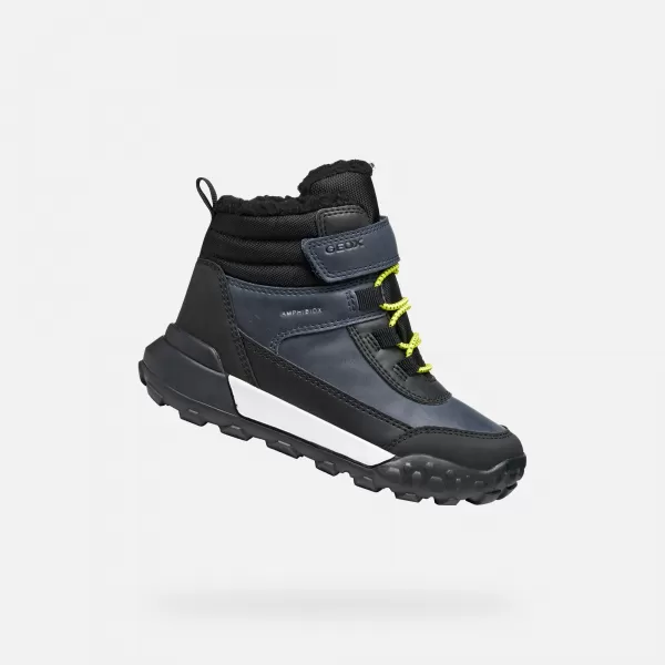  Fiú bokacsizma GEOX TREKKYUP ABX J46MBE0MEMSC0749 SÖTÉTKÉK 