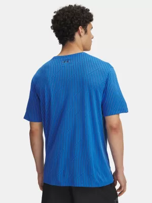 Férfi póló UNDER ARMOUR UA TECH VENT JACQUARD KÉK