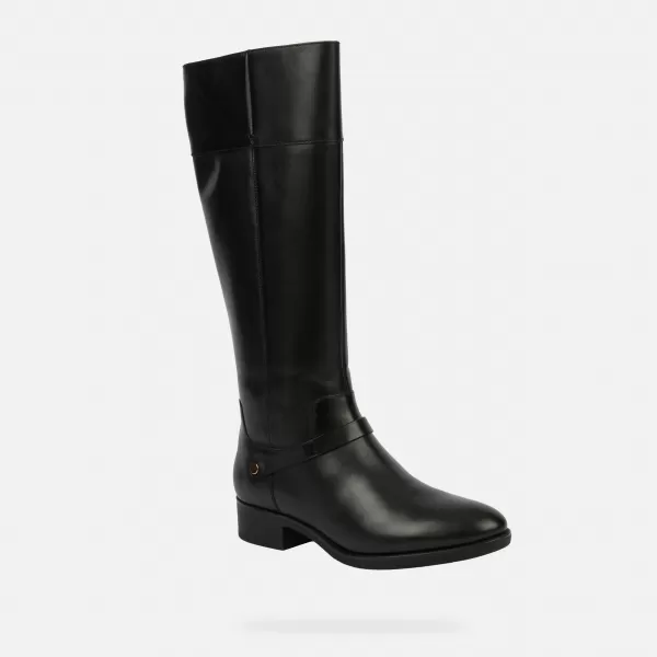  Női csizma GEOX FELICITY G009619 FEKETE 